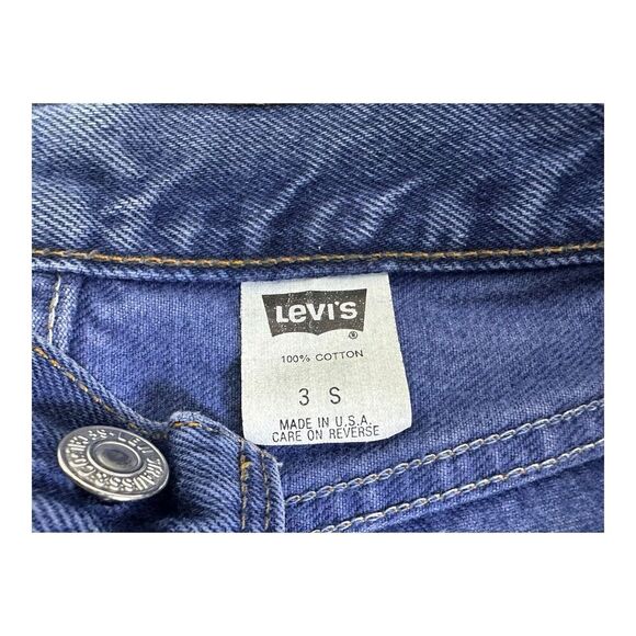VTG Levis 501 USA (13501-0698) Button Fly Women's Jeans Tapered Size 3S 3 S - Picture 13 of 13